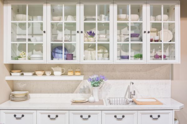 Glass Cabinets Installation in Katy