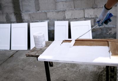 Cabinet Refinishing in Spring